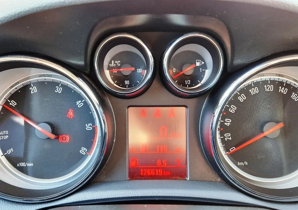 Opel Mokka cena 45990 przebieg: 126000, rok produkcji 2016 z Zawidów małe 742